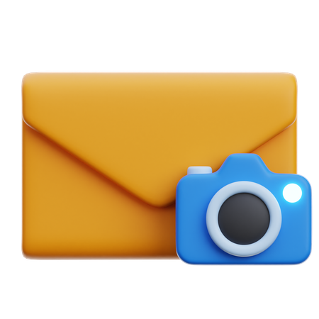 Bild E-Mail  3D Icon