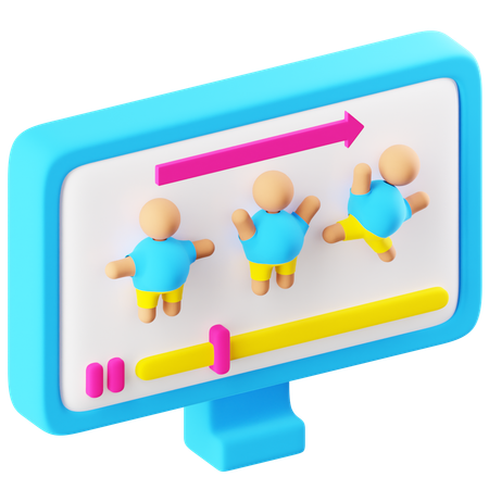 Bild für Bild  3D Icon