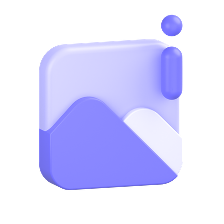 Bild  3D Icon