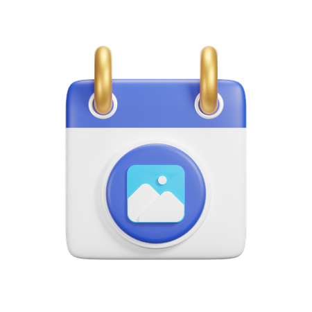 Bildkalender  3D Icon