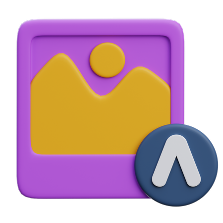 Bildnavigation  3D Icon