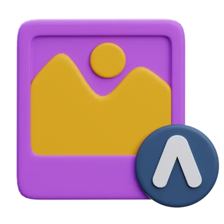 Bildnavigation  3D Icon