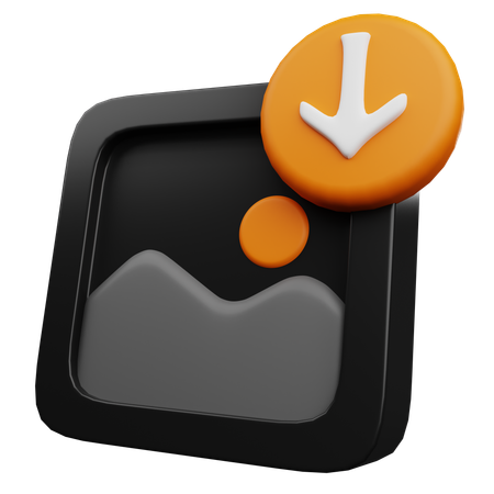 Bilddownload  3D Icon