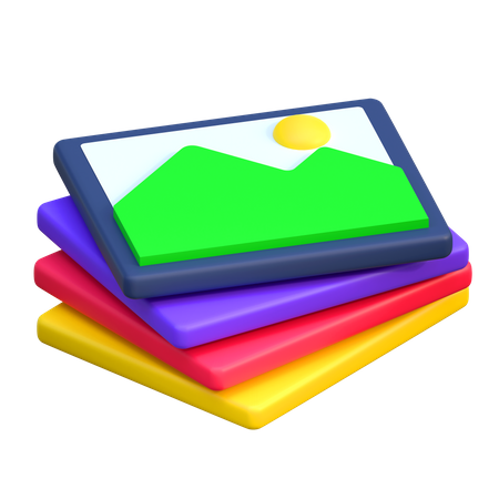 Bilder  3D Icon