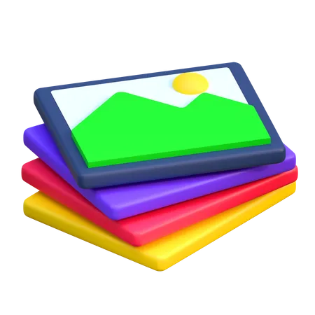 Bilder  3D Icon