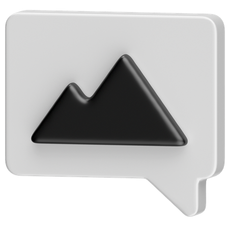 Bildnachricht  3D Icon