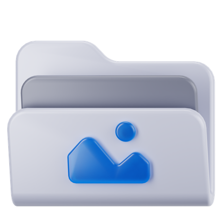 Bildordner  3D Icon