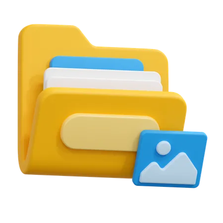 Bildordner  3D Icon