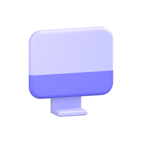 Bildschirm  3D Icon