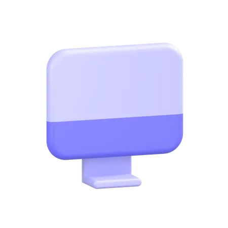 Bildschirm  3D Icon