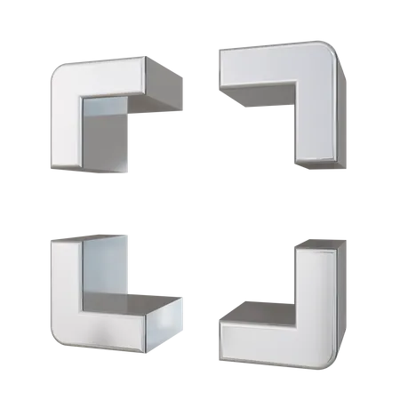 Bildschirm maximieren  3D Icon