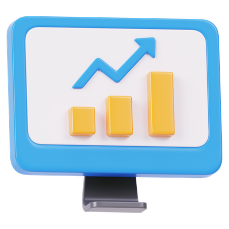 Bildschirmanalyse  3D Icon