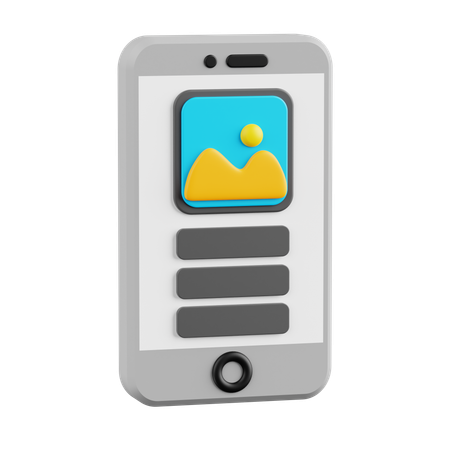 Bildschnittstelle  3D Icon