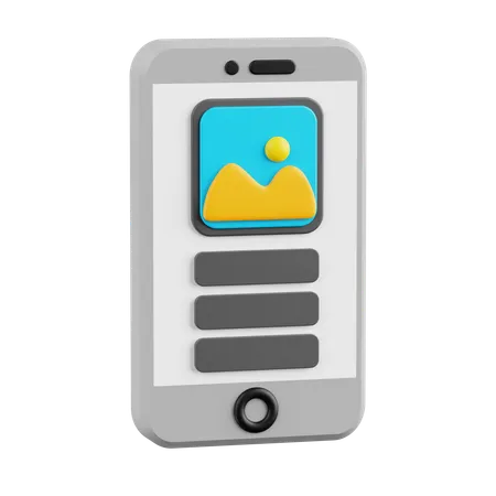 Bildschnittstelle  3D Icon