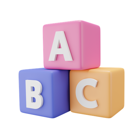 Bildungsblöcke  3D Icon