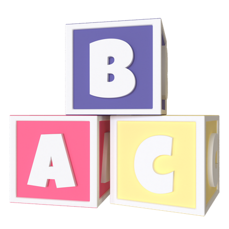 Bildungsblöcke  3D Icon