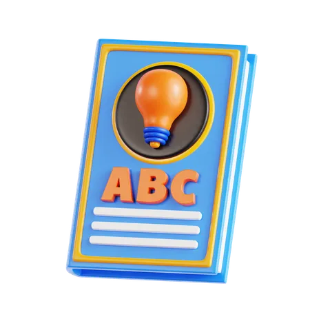 Bildungsbuch  3D Icon