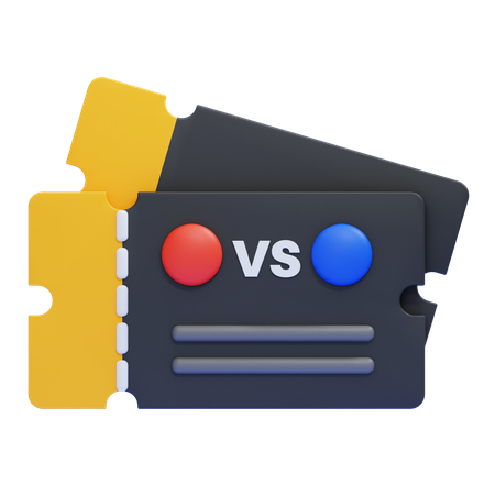 Bilhete  3D Icon