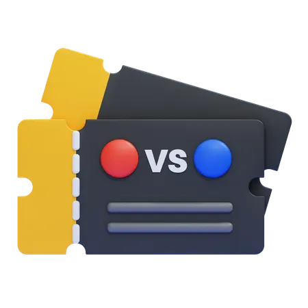 Bilhete  3D Icon