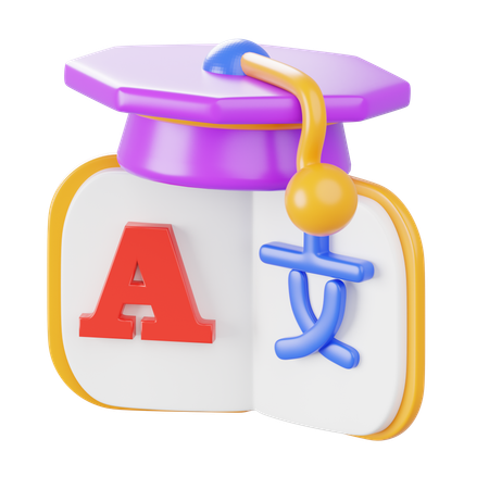 Bilingual Education  3D Icon