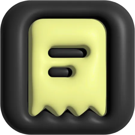 Bill  3D Icon