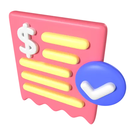 This Is Invoices 3 D Render Illustration Icon High Resolution Png File Isolated On Transparent Background Available 3 D Model File Format BLEND OBJ FBX And GLTF 3D Icon