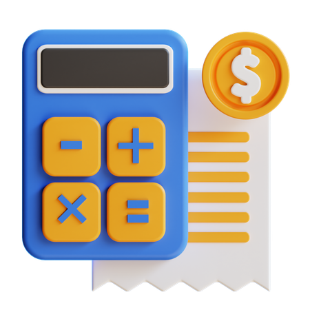 Bill Payment  3D Icon