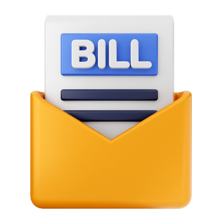 Bill Payment  3D Icon