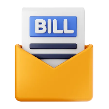 Bill Payment  3D Icon