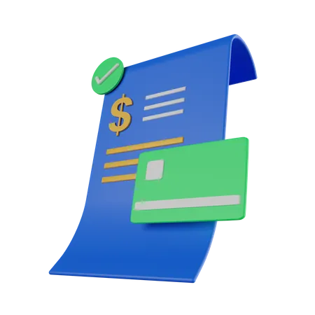 Bill Payment  3D Icon