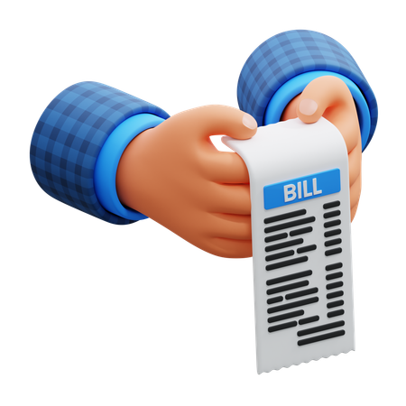 Bill Payment  3D Icon