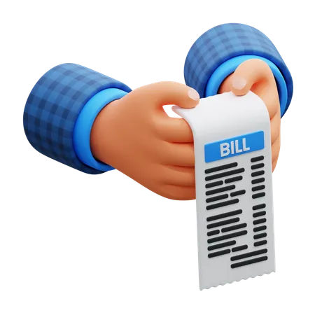 Bill Payment  3D Icon