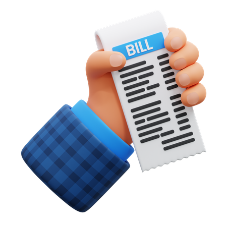 Bill Payment  3D Icon