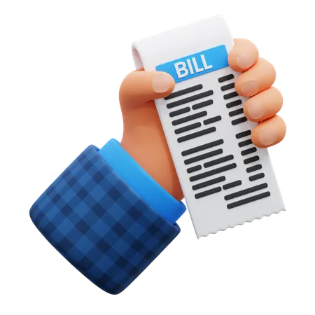 Bill Payment  3D Icon