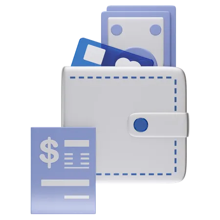 Bill Payment  3D Icon