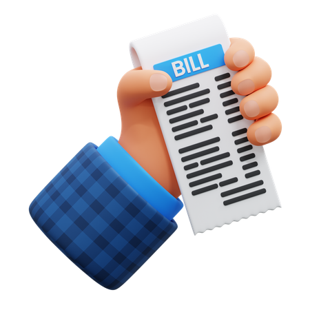 Bill Payment  3D Icon