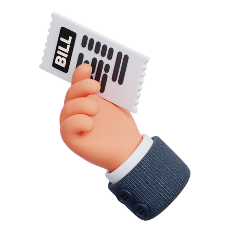 Bill Payment  3D Icon
