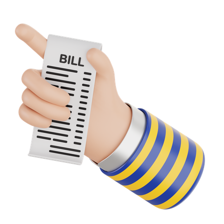 Bill Payment  3D Icon