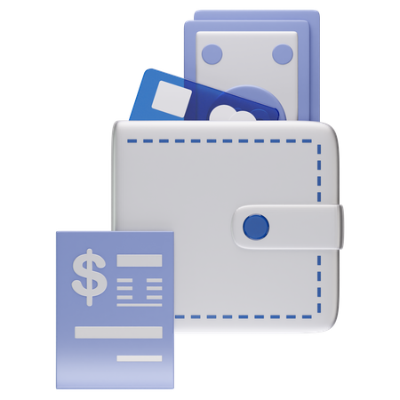 Bill Payment  3D Icon