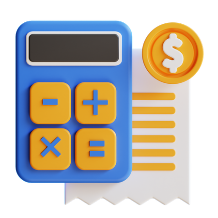 Bill Payment  3D Icon