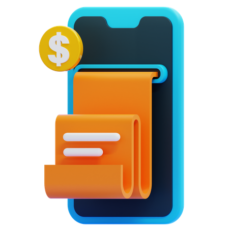 BILL PAYMENT  3D Icon