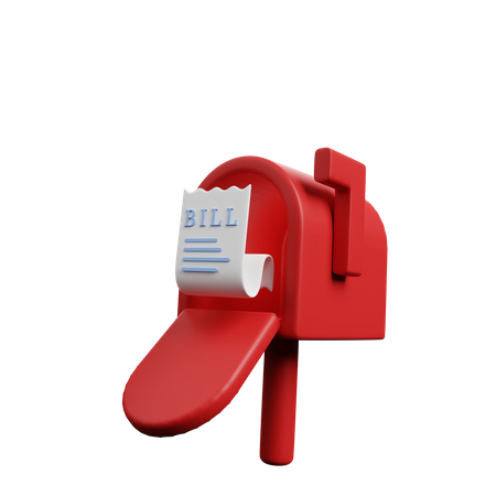 Bill Payment Reminder  3D Icon