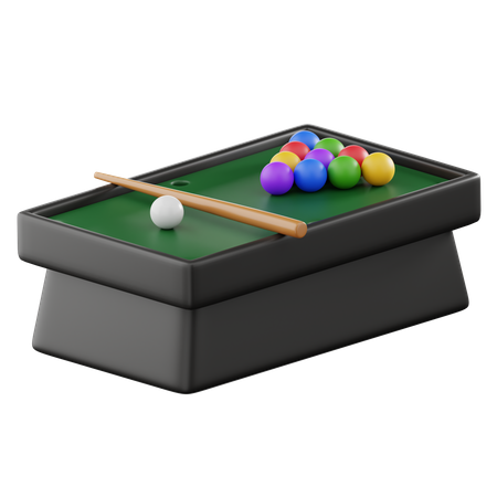 Billard  3D Icon