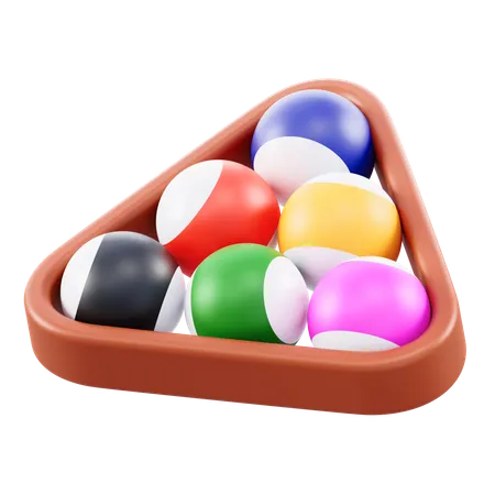 Billard  3D Icon