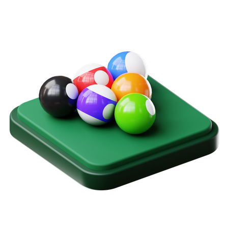 Billard-  3D Icon