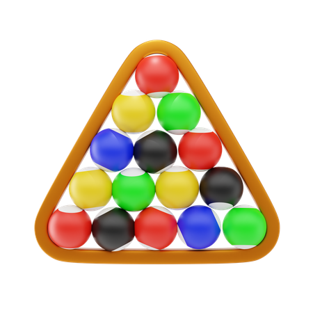 Billard  3D Icon