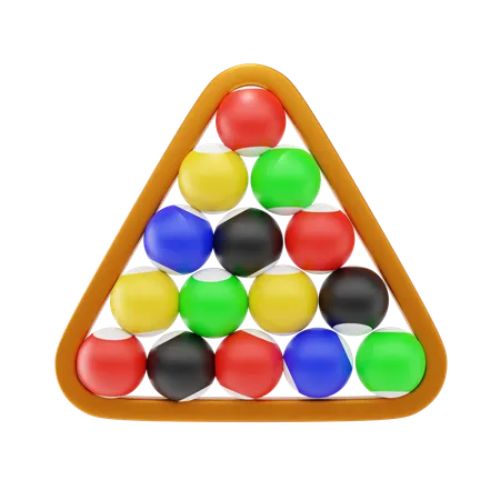 Billard  3D Icon