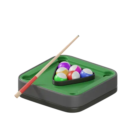 Billard  3D Icon