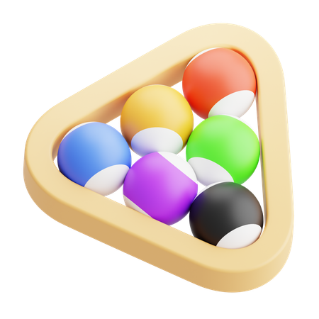 Billard-  3D Icon