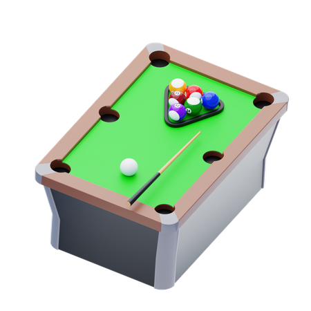 Billard  3D Icon